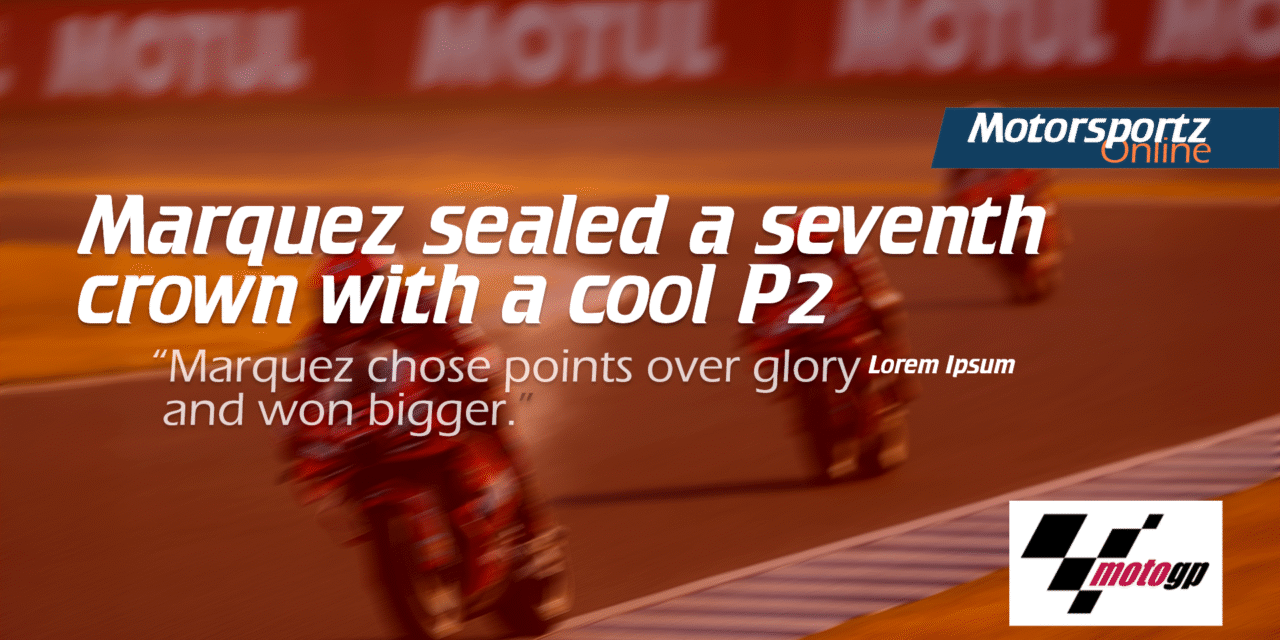 Motegi magic as Bagnaia rules, Marquez crowned